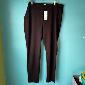 NWT Chicos Stretch Pull On Ankle Pants Tailored Leggings Womens Size 16 (3)